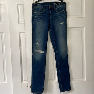 Women’s Blank NYC Distressed Skinny Jeans, Size 26